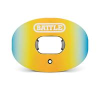 Battle Sports Prism - Paradenti per labbra con ossigeno, per adulti e giovani, colore: Oro/Blu
