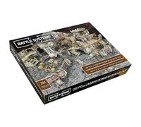 Battle Systems Fantasy Dungeon Terrain Cripte e Caverne Terreno Scenario immersivo per D&D DND Maladum Pathfinder RPG Full Color Heavy Duty Cartoncino stampato su entrambi i lati