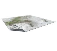 Battle Systems Terrain Winter Snowscape Game Mat 2x2 - Neoprene Playmat for Warh