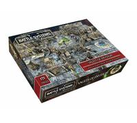 Fantasy Dungeon Terrain Vaults of Enveron Core Set - Battle Systems Terrain immersivo scenario per D&D DND Maladum Pathfinder RPG a colori resistente cartoncino stampato su entrambi i lati