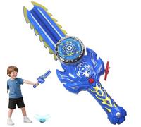 Battle Top, Gyroscope Spinner for Kids, Interactive Battling Gyro Toy with Sound and Light Effects, Fun Game for Boys and Girls Aged 6+, Sturdy and Portable Toy