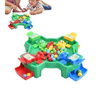 Battle Toys, Hungry Frog Reflex Game, 10.43x10.43x2.68 Inches, Fast-Paced Tabletop Challenge, Fine Motor Skill Training Toy for Preschool Kids, Fun Interactive Game Girls and Boys