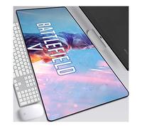 Battlefield 5 Tappetino Mouse Gaming, Grande Anime Mouse Pad XXL 900x400mm Confortevole, Lavabile, 3mm Antiscivolo Tappetino Scrivania Supporto per Ufficio Computer, Adatto per computer e PC, A