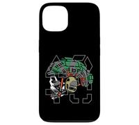 Battlefield Class Skull Army Camo Symbol Game Design BF6 Custodia per iPhone 13