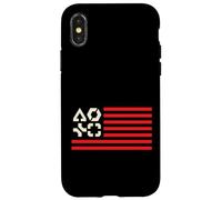 Battlefield Class USA Patriot Flag Army Game Design BF6 Custodia per iPhone X/XS