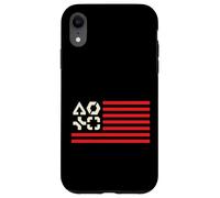 Battlefield Class USA Patriot Flag Army Game Design BF6 Custodia per iPhone XR