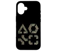 Battlefield Class Woodland Army Camo Symbol Game Design BF6 Custodia per iPhone 16