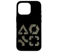 Battlefield Class Woodland Army Camo Symbol Game Design BF6 Custodia per iPhone 16 Pro