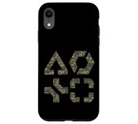 Battlefield Class Woodland Army Camo Symbol Game Design BF6 Custodia per iPhone XR