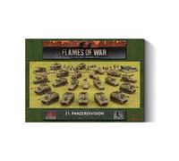 Battlefront FoW WWII Tedesco 15mm 21. Panzerdivision SW (Nuovo)