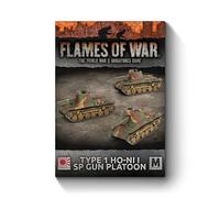 Battlefront Miniatures Flames of War Mid War Pacific Japanese Type 1 H0-Ni SP Gun Plotone