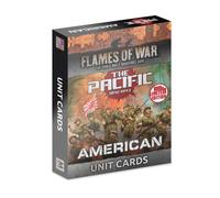 Battlefront Miniatures Flames of War The Pacific: American Unit Cards