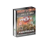 Battlefront Miniatures Flames of War The Pacific: carte di comando americane