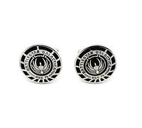 Battlestar Galactica BSG 75 Officer Cosplay Cufflinks Gemelli Nella casella Presentazione …