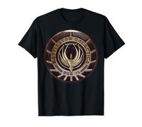 Battlestar Galactica Gold BSG 75 Emblema Maglietta
