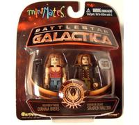 Battlestar Galactica Serie 3 Minimates D'Anna Biers E Sharon Valerii