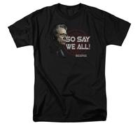 Battlestar Galactica - So Say We All - Adulto Unisex T-Shirt - Nero