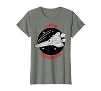 Battlestar Galactica Viper Squadron Cartoon Logo Maglietta
