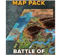 Catalyst Game Labs- Tukayyid Play Mat, Colore Marrone, 35152CAT