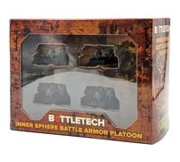 Catalyst Game Labs- BattleTech Inner Sphere Battle Armor Pack Gioco in Miniatura, Colore Nero, CAT35761