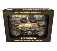 Catalyst Game Labs BattleTech | Forceack mercenari | Battlefield Support Assault & Cavalry Lances | Espansione | Gioco in miniatura Età 14+, Grigio