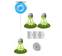 Battminton Exercing Remounder - Badminton Training Device - Per L'allenamento Di Pratica Auto -studio, Dispositivo Di Allenamento Di Rimbalzo Del Giocatore A Giocatore - Allenatore Strumento Di