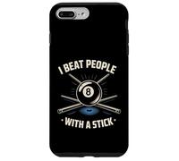 Batto le persone con un bastone Biliardo Piscina Divertenti Custodia per iPhone 7 Plus/8 Plus