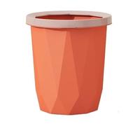 BATTUCCIO BATTUCCIO IN PLASTICA TONDO BARCA CON COPERCHIO APERTO BATTUIA COLORATA 12/16 LT CON ANELLO DI PRESSIONE PER BAGNO UFFICIO CAMERA DA LETTO CUCINA BATTUIA B
