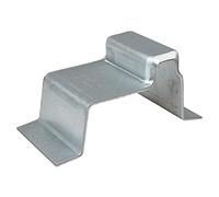 Battuta centrale cancello girevole per calcestruzzo zincato