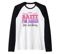 Batty for Babies Lavoro E Consegna Divertente Infermiera Halloween Maglia con Maniche Raglan
