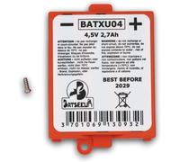 BATXU04 BATTERIA PER ANTIFURTO ALCALINA RXU04X 4.5V 2,7 Ah