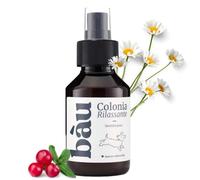 Bau Profumo per Cani Lunga Durata - Deodorante Cane Naturale con Camomilla e Bacche Rosa - Profumo per Cani Lenitivo e Rinfrescante - Spray Senza Alcol - Rilassante