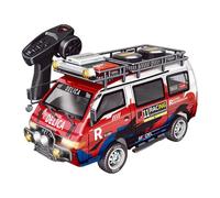 BAUBAUPLAY Auto telecomandata, 1/24, 2,4 GHz, 4 WD, offroad completamente proporzionale, modello RC Truck Camion, regalo per adulti