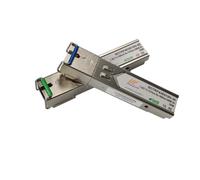 BAUDCOM Modulo SFP 1G, ricetrasmettitore cavo in fibra ottica SC monomodale compatibile con Cisco SFP-1G-LR,20KM, Ubiquiti UF-MM-1G, Netgear, Mikrotik, D-Link, Supermicro Altri interruttori
