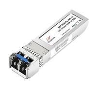 BAUDCOM Ricetrasmettitore 10GBASE-LR SFP+ 10KM, modulo 10G SFP LR monomodale Compatibile con Cisco SFP-10G-LR, Mikrotik S+31DLC10D, Netgear AXM762, 1 Confezione