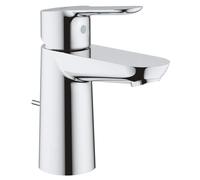 BauEdge Miscelatore Monocomando per Lavabo Con scarico a saltarello