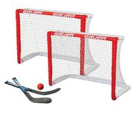 Bauer Ginocchio Hockey Porta 2 x 30.5 " Incl. Pipistrello U. Una Palla