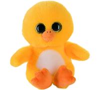 Bauer Giocattoli Peluche Glitter Anatra Gialla 15Cm Giocattolo Di Stoffa Duck