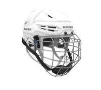 Casco da hockey Bauer RE-AKT 55 Combo White Senior L