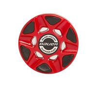 Bauer Slivvver - Disco da hockey a rotelle, colore: Rosso