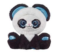 Bauer Spielwaren-Blickfänger Glitter Design Panda Plüschtiere aus superweichem Plüsch mit Glitzeraugen Animale di Peluche, Colore Nero/Bianco, 14279