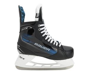Bauer X Sr - pattini da ghiaccio Black/Blue 11 UK
