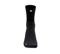 BAUERFEIND Calzini da corsa "Run Performance Mid Cut Socks 2.0" per corsa e fitness, 1 paio di calzini sportivi con zone funzionali (tecnologia di supporto Arch), calze da corsa
