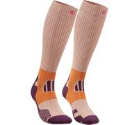 BAUERFEIND Calzini da trail running "Trail Run Compression Socks", Sunrise Peach, 39-42