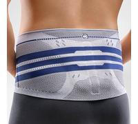Bauerfeind Fascia elastica Lombare Lumbotrain Corsetto taglio dritto Blu/Grigio