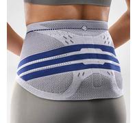 Bauerfeind Fascia elastica Lombare Lumbotrain Corsetto taglio sciancrato Blu/Gri
