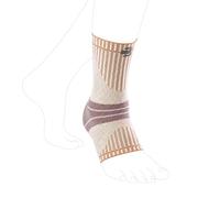 BAUERFEIND Fascia per caviglia da escursionismo "Outdoor Ankle Support", 1 cavigliera unisex, indossabile a destra e a sinistra, in lana merino, M