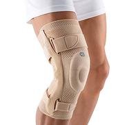 BAUERFEIND GenuTrain - Ginocchiera a compressione a maglia traspirante per alleviare il dolore e il gonfiore da artrite, lesioni al legamento crociato anteriore, strappo al menisco, ginocchiera di