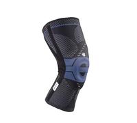 Bauerfeind Genutrain P3 Knee Support, Unisex, Black, Left, Size 3