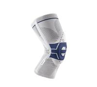 Bauerfeind Genutrain P3 Knee Support, Unisex, Titanium, Left, Size 4
